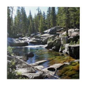 Fluss Tuolumne in Tuolumne Meadows, Yosemite, CA Fliese