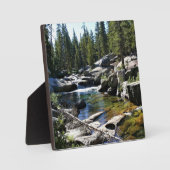 Fluss Tuolumne in Tuolumne Meadows, Yosemite, CA Fotoplatte (Vorderseite)