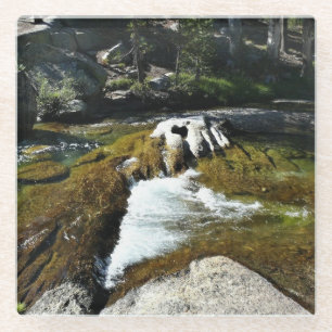 Fluss Tuolumne in Tuolumne Meadows, Yosemite, CA Glasuntersetzer