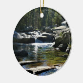 Fluss Tuolumne in Tuolumne Meadows, Yosemite, CA Keramik Ornament (Links)