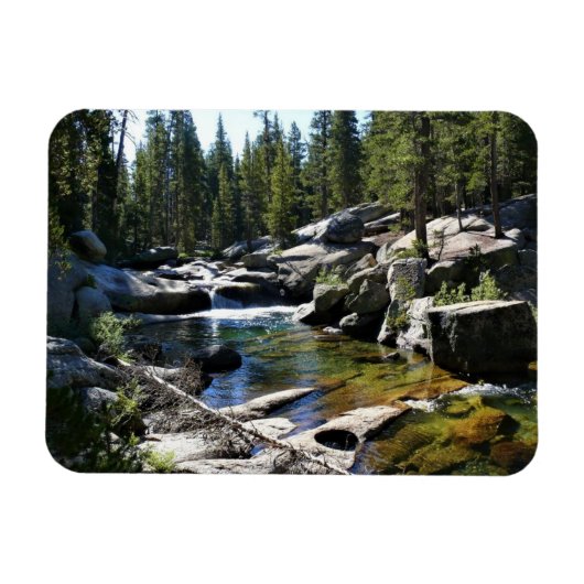 Fluss Tuolumne in Tuolumne Meadows, Yosemite, CA Magnet (Horizontal)