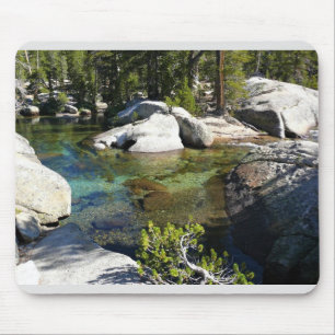 Fluss Tuolumne in Tuolumne Meadows, Yosemite, CA Mousepad