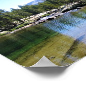 Fluss Tuolumne in Tuolumne Meadows, Yosemite, CA Poster (Ecke)