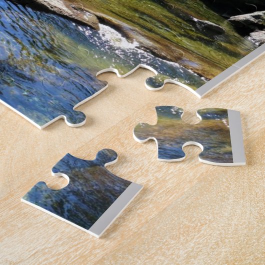 Fluss Tuolumne in Tuolumne Meadows, Yosemite, CA Puzzle (Seite)