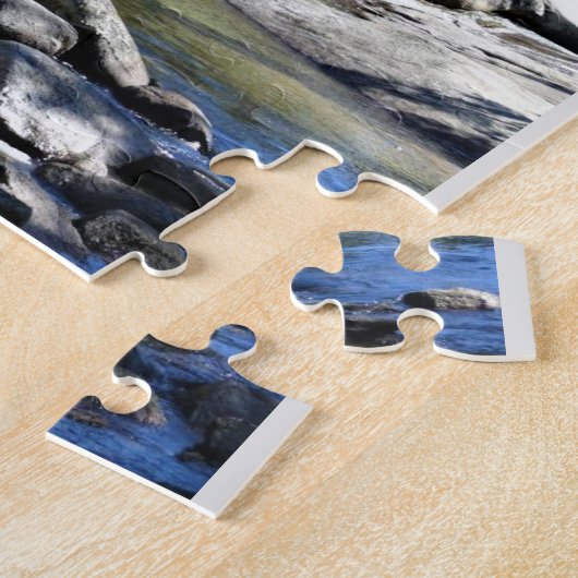 Fluss Tuolumne in Tuolumne Meadows, Yosemite, CA Puzzle (Seite)