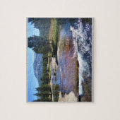 Fluss Tuolumne in Tuolumne Meadows, Yosemite, CA Puzzle (Vertikal)
