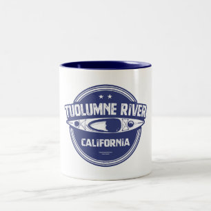 Fluss Tuolumne, Kalifornien Zweifarbige Tasse