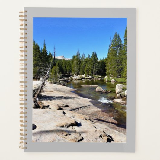 Fluss Tuolumne mit Domspitze, Josemite, CA Planer (Vorderseite)
