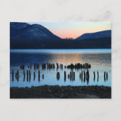 Fluss Twilight Postkarte (Vorderseite)