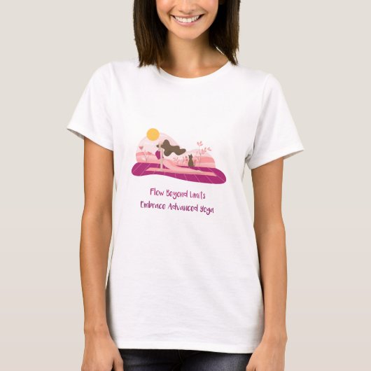 Fluss über Grenzen hinaus T-Shirt (Vorderseite)
