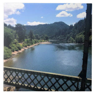 Fluss Umpqua, OR Fliese