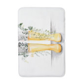 Fluss und Wachstum I Badematte (Vorderseite Vertikal)