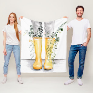 Fluss und Wachstum I Fleecedecke