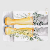 Fluss und Wachstum I Golfhandtuch (Horizontal)