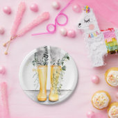 Fluss und Wachstum I Pappteller (Party)