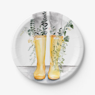 Fluss und Wachstum I Pappteller