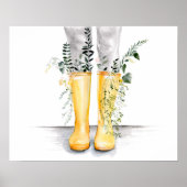 Fluss und Wachstum I Poster (Vorne)