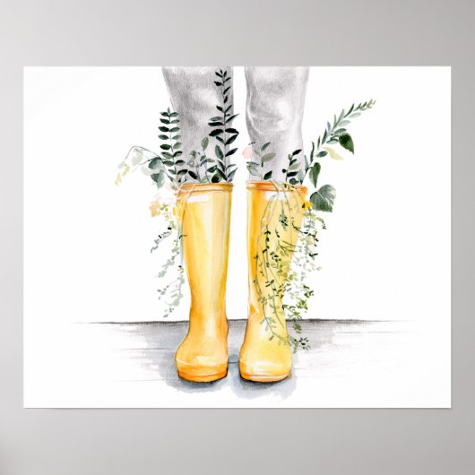 Fluss und Wachstum I Poster (Vorne)