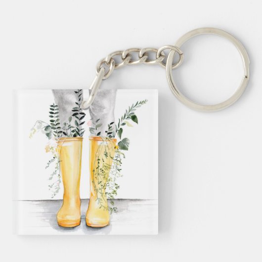 Fluss und Wachstum I Schlüsselanhänger (Rückseite)