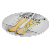 Fluss und Wachstum I Schneidebrett (Ecke)