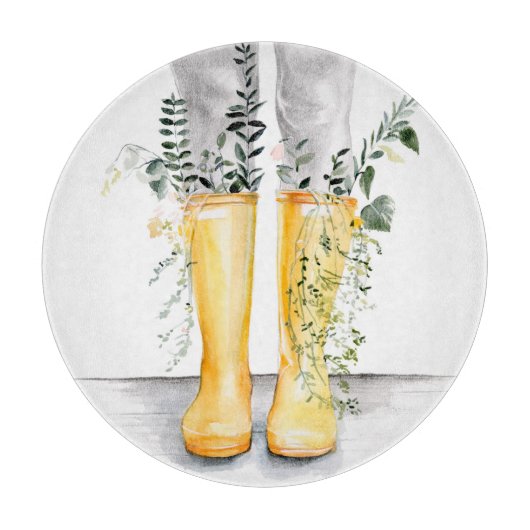 Fluss und Wachstum I Schneidebrett (Vorderseite)