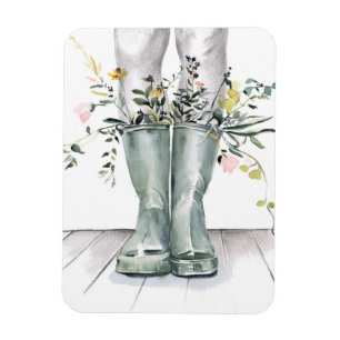 Fluss und Wachstum II Magnet