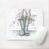 Fluss und Wachstum II Mousepad (Mit Mouse)