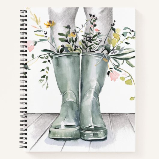 Fluss und Wachstum II Notizblock (Vorderseite)