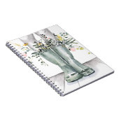 Fluss und Wachstum II Notizblock (Rechte Seite)