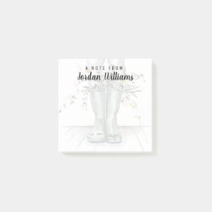 Fluss und Wachstum II Post-it Klebezettel