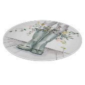 Fluss und Wachstum II Schneidebrett (Ecke)