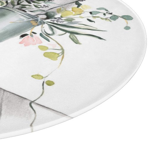 Fluss und Wachstum II Schneidebrett (Ecke)