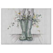 Fluss und Wachstum II Schneidebrett (Vorderseite)