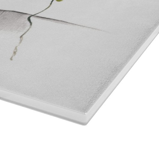 Fluss und Wachstum II Schneidebrett (Ecke)