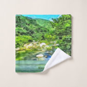 Fluss Vallarta South 0366 Badhandtuch Set (Waschlappen)