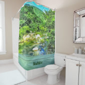 Fluss Vallarta South 0366 Duschvorhang (Beispiel)