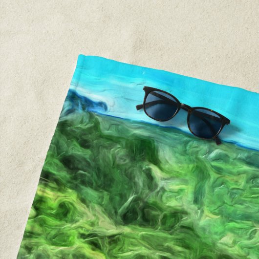 Fluss Vallarta South 0366 Strandtuch (Beispiel)