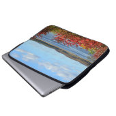 Fluss View Laptop Sleeve (Vorne Knopf)