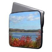 Fluss View Laptop Sleeve (Vorderseite Links)