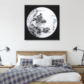 Fluss View Leinwanddruck (Insitu (Schlafzimmer))