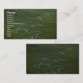 Fluss Visitenkarte (Vorne/Hinten)