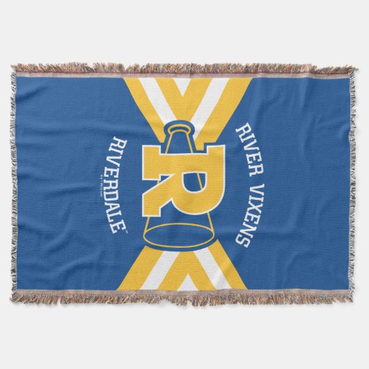 Fluss Vixens Cheer Uniform Decke (Vorderseite)