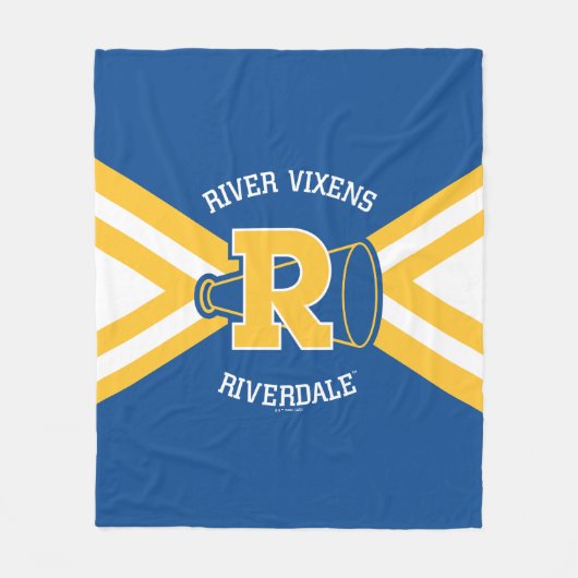 Fluss Vixens Cheer Uniform Fleecedecke (Vorderseite)