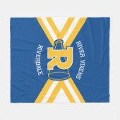 Fluss Vixens Cheer Uniform Fleecedecke (Vorderseite (Horizontal))