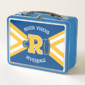 Fluss Vixens Cheer Uniform Metall Brotdose (Vorderseite)