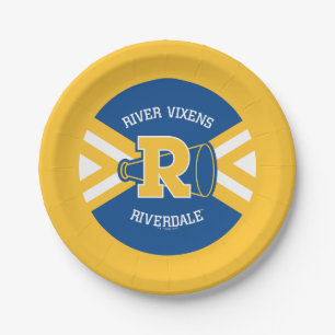 Fluss Vixens Cheer Uniform Pappteller