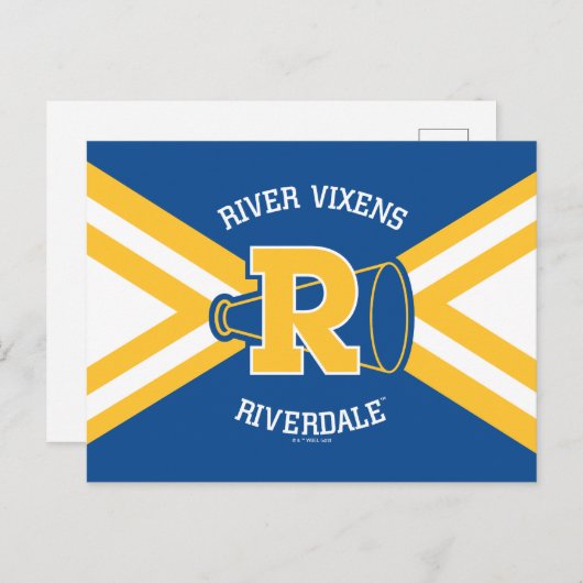Fluss Vixens Cheer Uniform Postkarte (Vorne/Hinten)