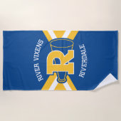 Fluss Vixens Cheer Uniform Strandtuch (Vorderseite)