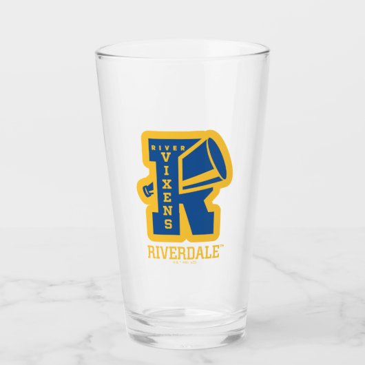 Fluss Vixens Letterman Glas (Vorderseite)