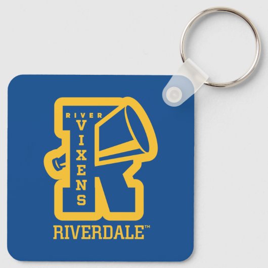 Fluss Vixens Letterman Schlüsselanhänger (Rückseite)